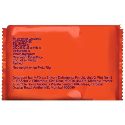 Tide Detergent Bar Soap 75 g