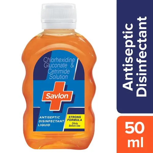 Savlon Antiseptic Disinfectant Liquid 50 ml Bottle