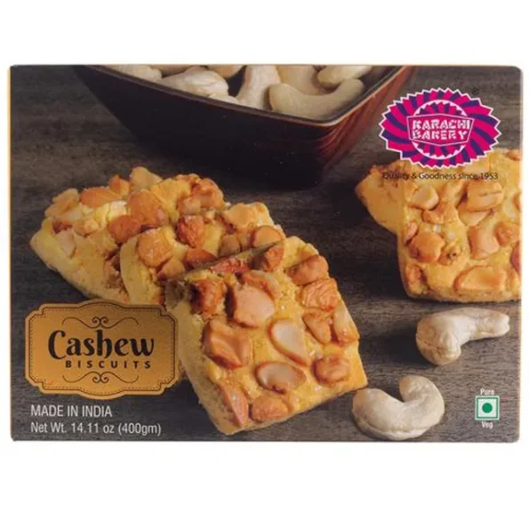 Karachi Bakery Cashew Biscuits, 400 g