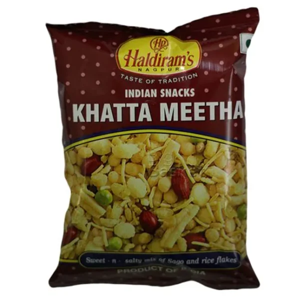 Haldiram's Khatha Meetha Namkeen - Sweet & Tangy, 25 g Pouch