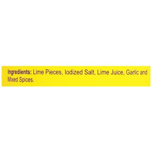 Priya Pickle Lime With Garlic 300 g Bottle
