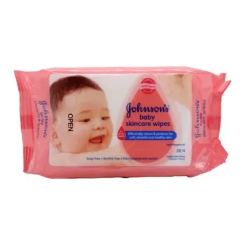 Johnson's baby Skin Care Wipes, 20 pcs