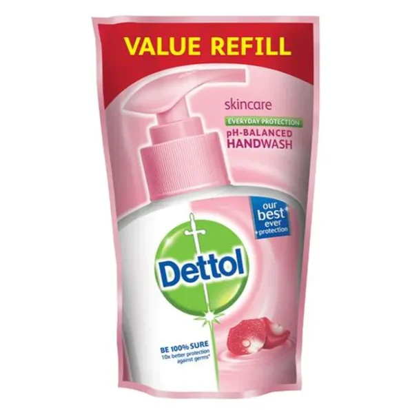 Dettol Hand Wash Liquid Refill - Skincare, 175 ml Pouch