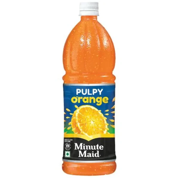 Minute Maid Minute Maid Pulpy Orange Juice - Ready-To-Serve Fruit Drink, 1 L Bottle