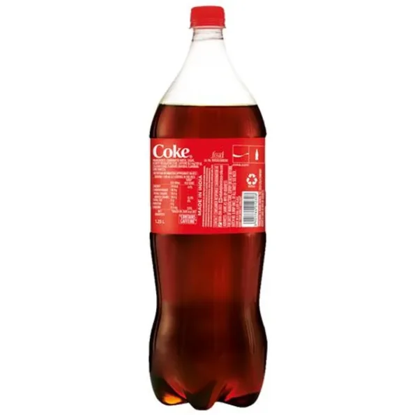 Coca Cola Original Taste Soft Drink - Refreshing, 1.25 liter Bottle