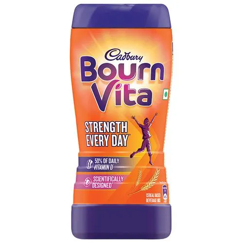 Cadbury Bournvita Chocolate Nutrition Drink, 200 g Jar