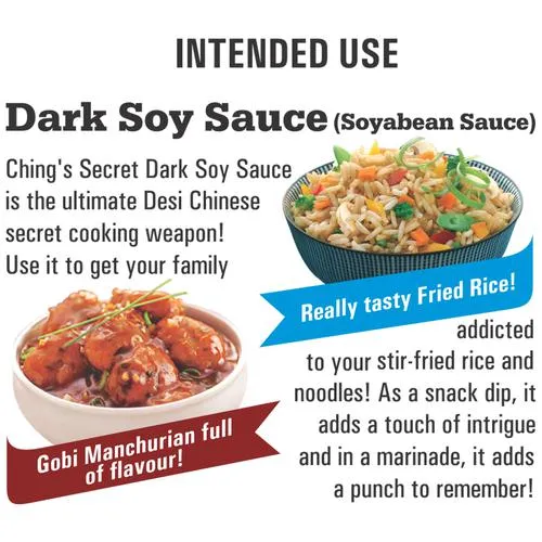 Chings Secret Dark Soy Sauce 750g Bottle