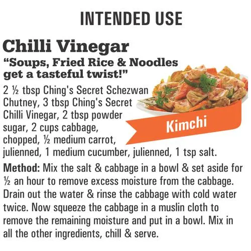 Chings Secret Chilli Vinegar 170 ml Bottle
