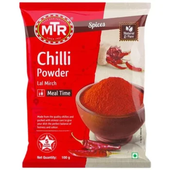 MTR Chilli Powder/Menasina Pudi - Stemless, 100 g Pouch