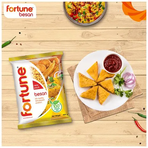 Fortune Besan/Kadale Hittu - Channa 1 kg Pouch