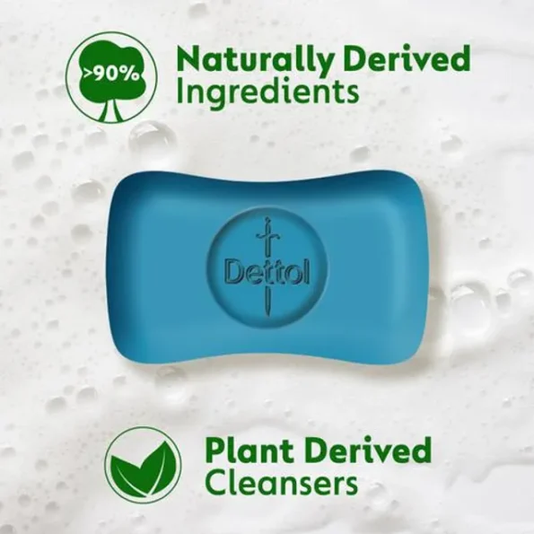 Dettol Intense Cool Soap, 75 g