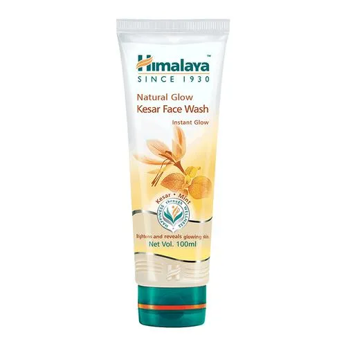 Himalaya Natural Glow Kesar Face Wash, 100 ml