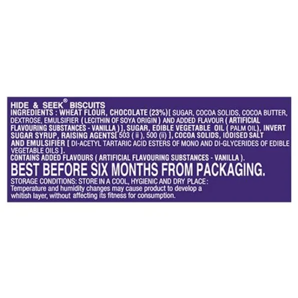 Parle Hide & Seek - Chocolate, 200 g