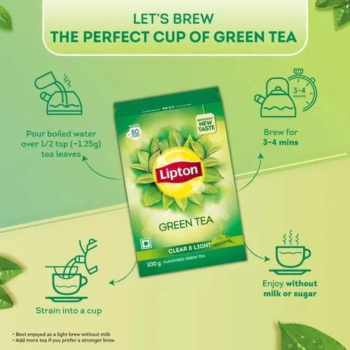 Lipton Green Tea - Clear & Light 100 g