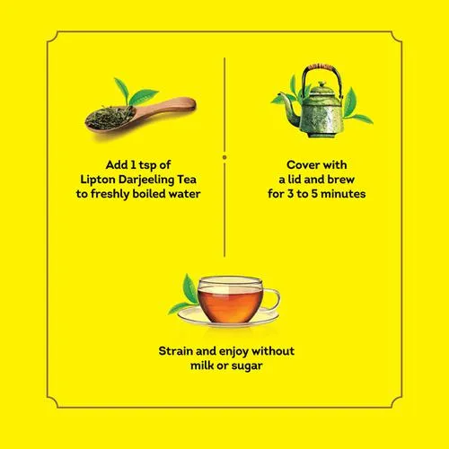 Lipton Darjeeling Tea - Long Leaf 100 g Carton