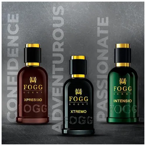 Fogg Impressio Scent Eau De Parfum Men’s Perfume - Long-lasting Fresh & Soothing Fragrance 100 ml