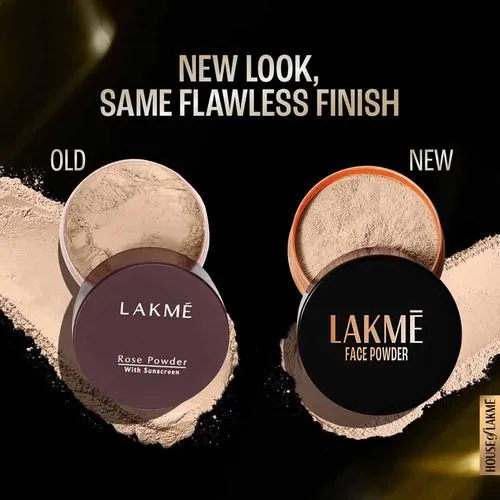 Lakme Face Powder - Matte Finish, Oil Control, For Rosy Glow, 40 g Soft Pink