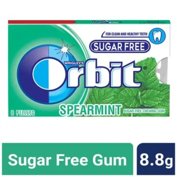 Orbit Sugar Free Chewing Gum - Spearmint 8.8 g Sleeve