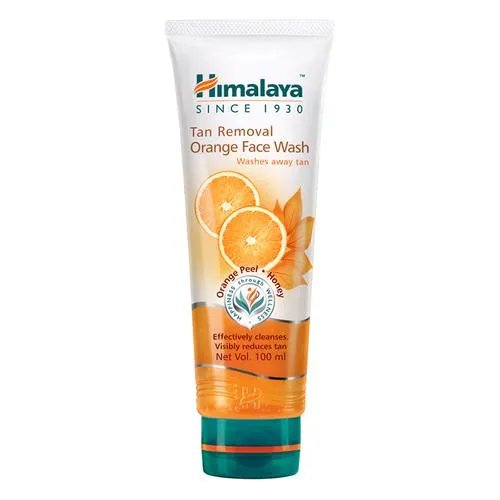 Himalaya Tan Removal Orange Face Wash, 100 ml