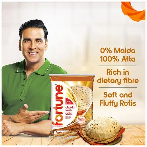 Fortune Chakki Fresh Atta/Godihittu 5 kg Pouch