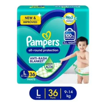 Pampers DIAPER PANTS - LARGE, 36 pcs