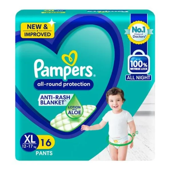 Pampers Diaper Pants Extra Large, 16 pcs