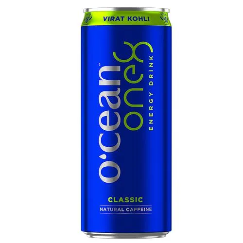 Ocean Energy One8 Energy Drink - Classic Natural Caffeine, 330 ml Can