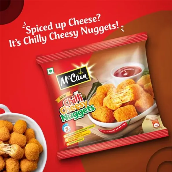 McCain Chilli Cheesy Nuggets, 250 g