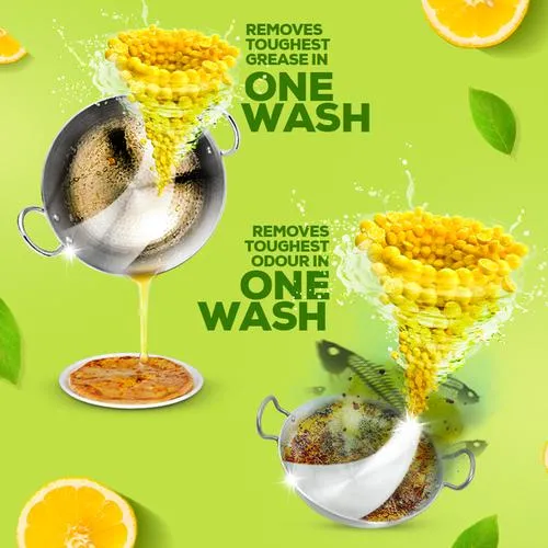 Vim Dishwash Liquid Gel Lemon Refill Pouch 2 L