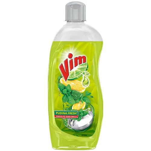 Vim Extra Anti Smell Dishwash Liquid With Pudina 500 ml