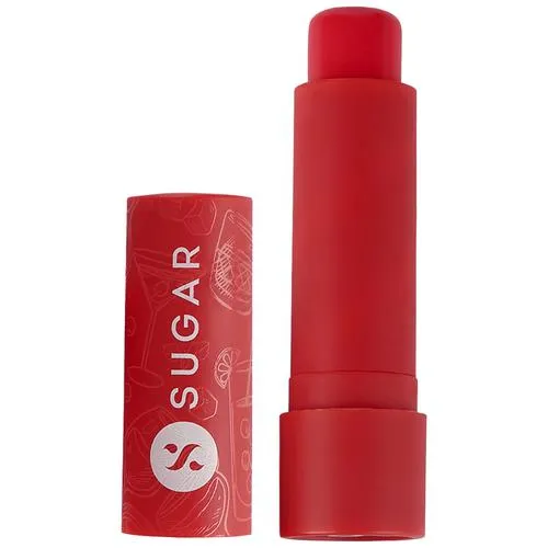 SUGAR Cosmetics Tipsy Lips Moisturising Balm - For Smooth & Plump Lips, Relieves Dryness, Promotes Cell Repair, 4.5 g 02 Cosmopolitan