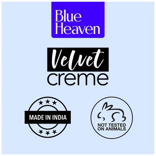 Blue Heaven Velvet Creme Lipstick - Long-Lasting, Smooth, Lightweight & Hydrating, 3.5 g Nutty Butty