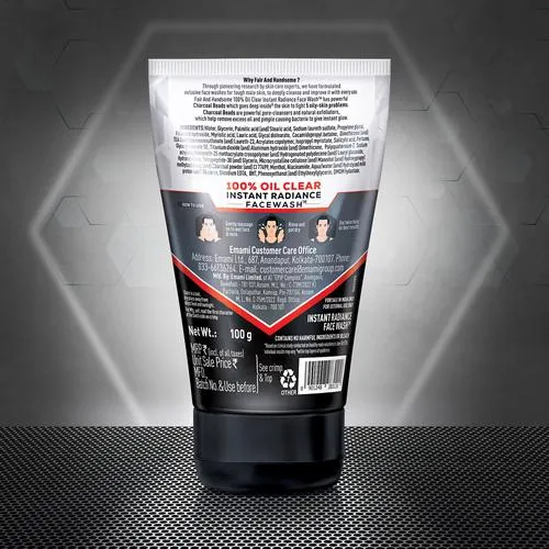 Fair And Handsome 100% Oil Clear Facewash, 100 g