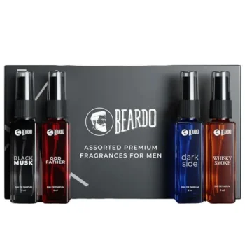 Beardo Assorted Premium Fragrances - Strong Long Lasting For Men 8 ml (Pack of 4)