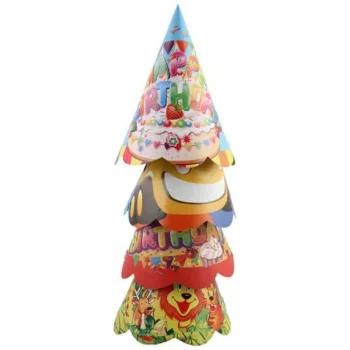 AliX Cap - For Birthday Parties, Assorted, Medium, 1 pc