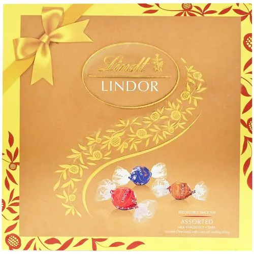 Lindt Lindor Assorted Chocolates - Gift Box 100 g