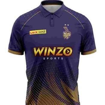 KKR Cricket Team Jersey - 2024
