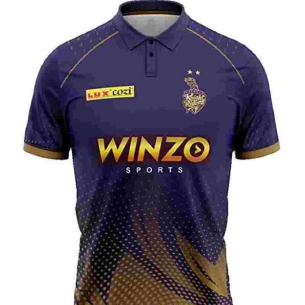 KKR Cricket Team Jersey - 2024